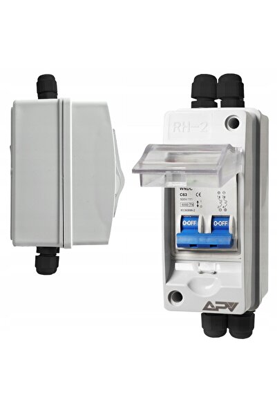 ADELID Disjunctor DC carcasat, etanș IP65, 500V CC, 2P, 63A