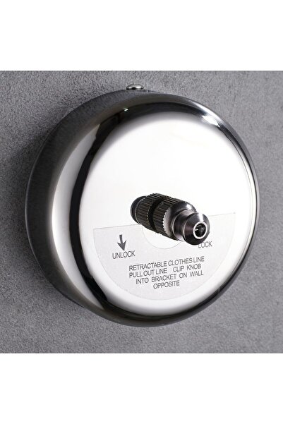 Generic Brand Frânghie de rufe retractabilă pentru utilizare în interior și e...