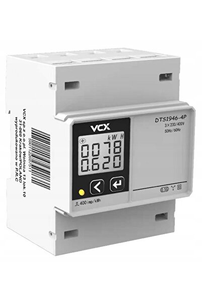 vcx DTS1946 MODBUS-RS485 contor de energie trifazat 230V 100A