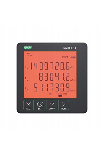 F&F DİZAYN Multimetru de panou cu comunicare Modbus RTU DMM-5T-3