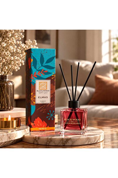 100 ml Bambu Çubuklu Difüzer - Elmas Böğürtlen (Ekstra Kalıcı Formül)