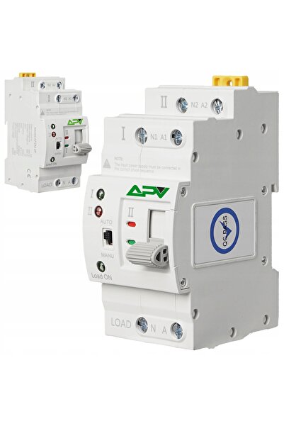 ADELID Comutator de transfer automat Generator Rețea Fotovoltaic 2P 63A Monof...