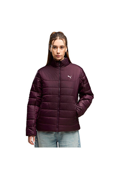 Puma Essentials Padded Kadın Bordo Günlük Stil Mont 68523024