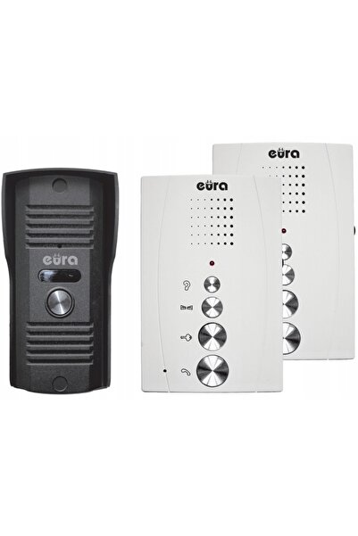 EURA Interfon ''EURA'' ADP-51A3 ''DIFESA'' - 1 familie, 2 melodii, interfon, alb