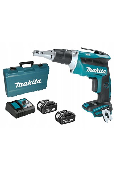 Makita Șurubelniță fără fir 18V 2*3.0Ah Li-Ion 0-4000 RPM - M DFS452RFE