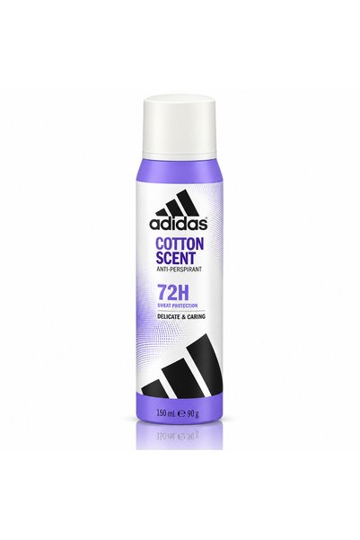 adidas Spray antiperspirant pentru femei, Cotton Scent protecție împotriva tr...