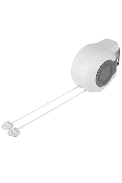 Generic Brand Uscător de rufe retractabil, Tambur pentru sârmă de rufe, Monta...