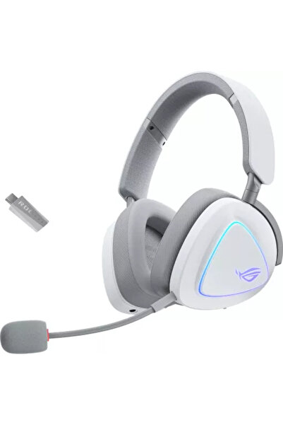 ASUS Casti Gaming Wireless ROG DELTA II Jack 3.5mm BT si Wi-Fi 2.4 GHz prin R...