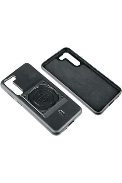 Sks Husă Compit din plastic cu curea de mână, neagră, pentru Samsung S24+, Push