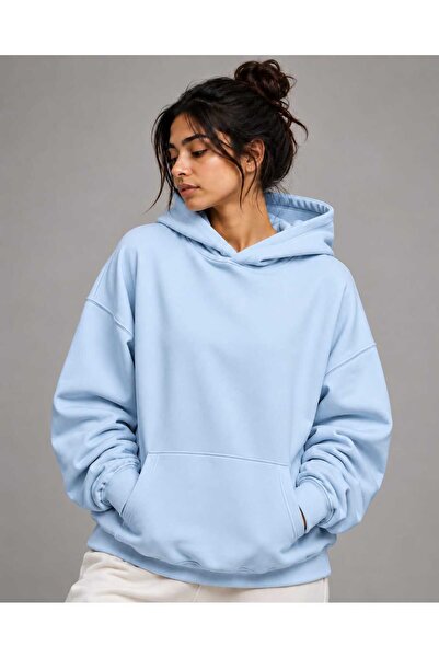 BENROMA 3 Yarn Combed Cotton Hooded Sweatshirt Lk2