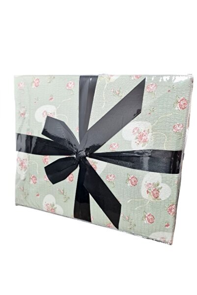 Talis Lenjerie cu elastic 180x200 Creponata Flowers V13 6 Piese (Finet)