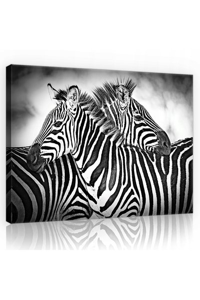 Wallarena Tablou pentru living ZEBRA ANIMALE MODERN 100x70