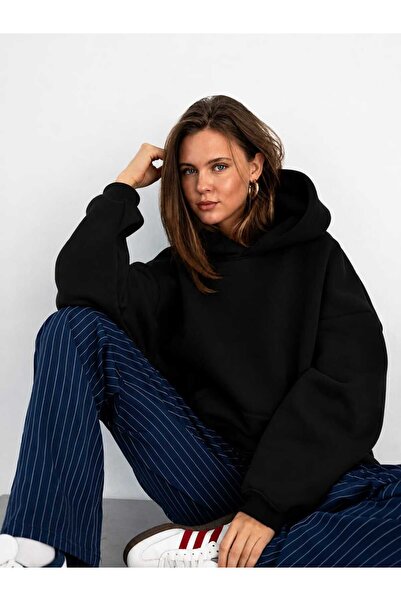 BENROMA 3 Yarn Combed Cotton Hooded Sweatshirt Lk4
