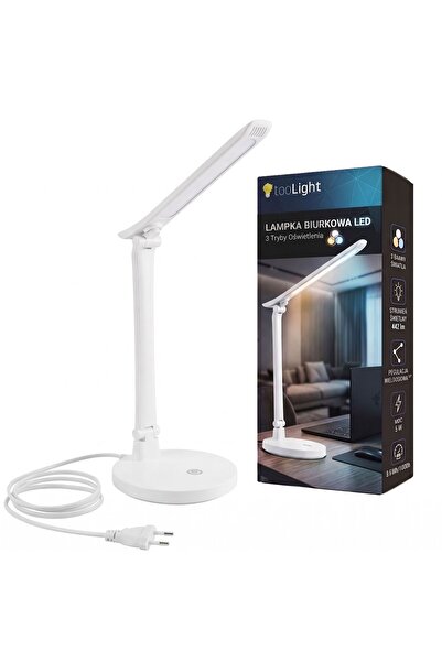 Toolight Επιτραπέζιο Φωτιστικό Γραφείου Jnh048-t White