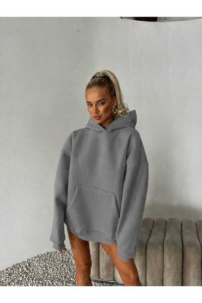BENROMA 3 Yarn Combed Cotton Hooded Sweatshirt Lk6