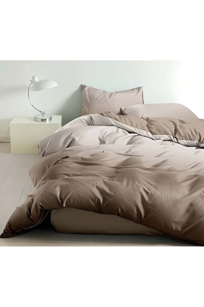 Talis Lenjerie cu Elastic 180x200 Rainbow Cappuccino 4 Piese (Finet)