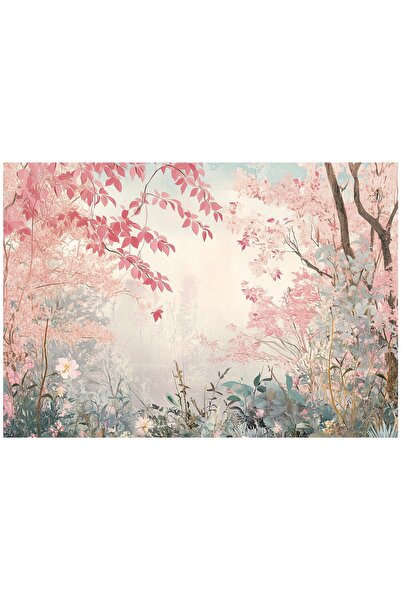 Wallarena Tapet Flizelina THE PINK NATURA pentru dormitor și living 350x250