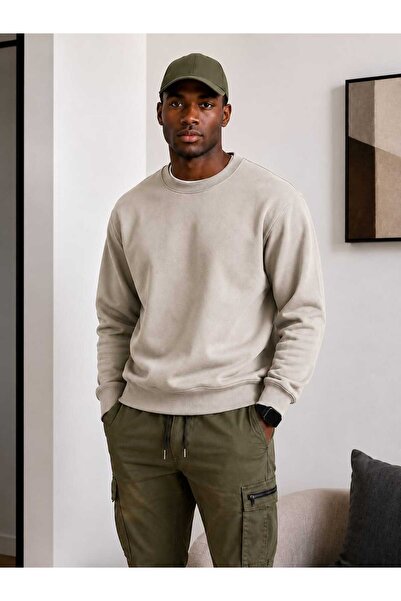 BENROMA 3 Yarn Combed Cotton Sweatshirt Lk2