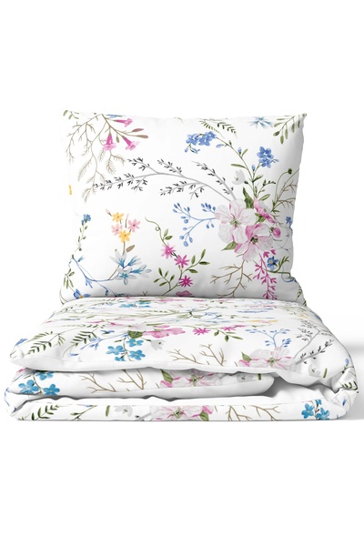 J W SAX Lenjerie de pat 180x200 Bumbac Premium J&W Linia Minimalistă Natură