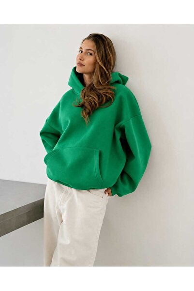 BENROMA 3 Yarn Combed Cotton Hooded Sweatshirt Lk5