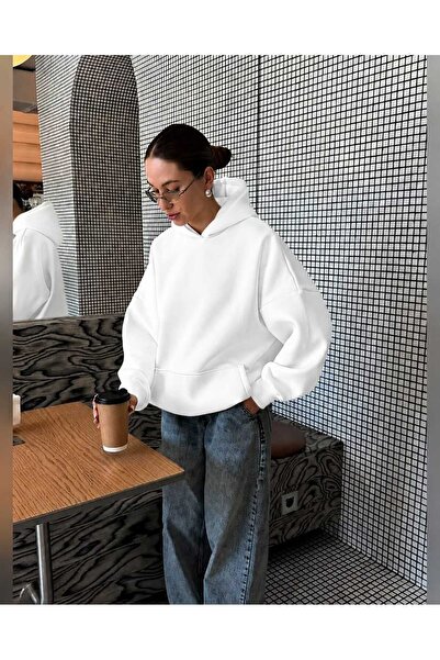BENROMA 3 Yarn Combed Cotton Hooded Sweatshirt Lk1