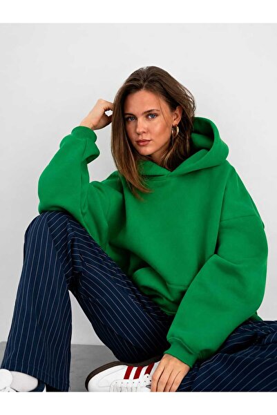 BENROMA 3 Yarn Combed Cotton Hooded Sweatshirt Lk4