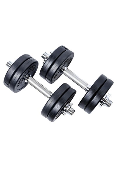 Gorilla Sports Set gantere reglabile, 15 - 45 KG,