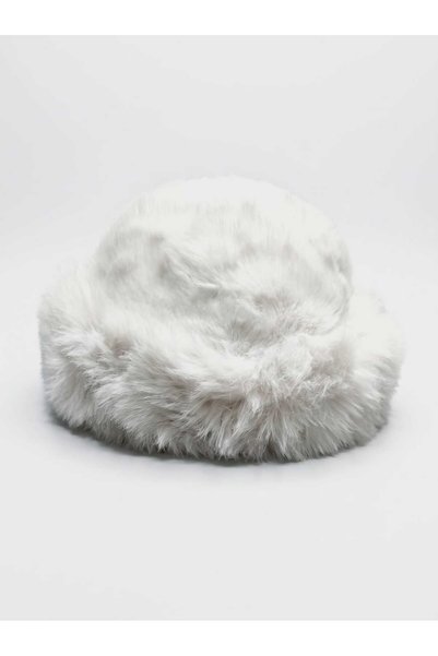 Aware Time Women's Winter Fur Bucket Beanie Hat
