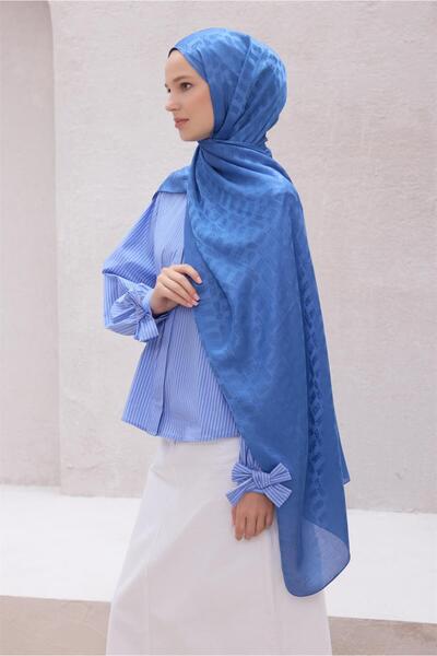 Belli Fresh Geometric Pattern Saks Liva Shawl 3 - 26