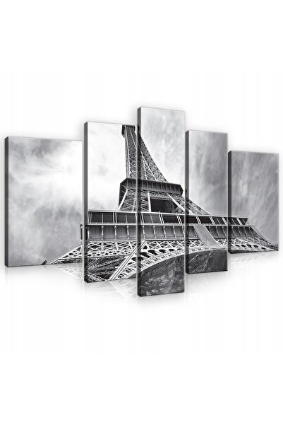 Wallarena Tablou pentru living Turnul Eiffel triptic mare 170x100