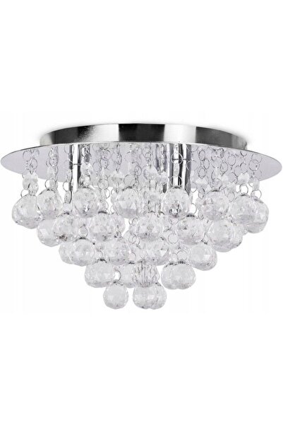 Toolight Φωτιστικό Οροφής Glamour Plafond Crystal 392179