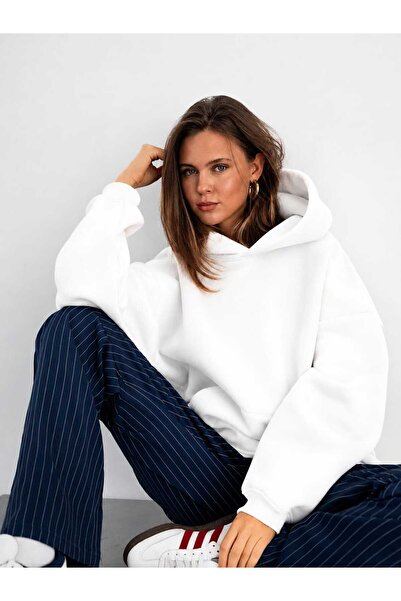 BENROMA 3 Yarn Combed Cotton Hooded Sweatshirt Lk4