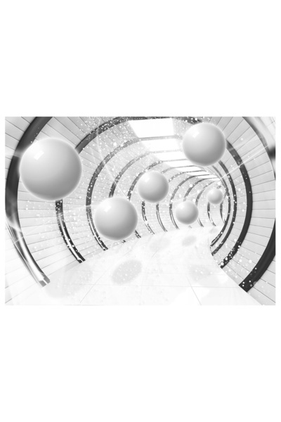 Wallarena Tapet foto 3D KULE Tunnel Optical Hall 416x254
