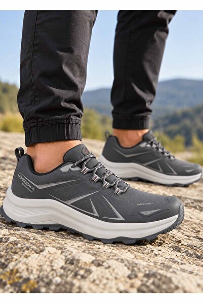 lumberjack Men's Waterproof Gray Outdoor Shoes Waterproof Hiking Trekking Model