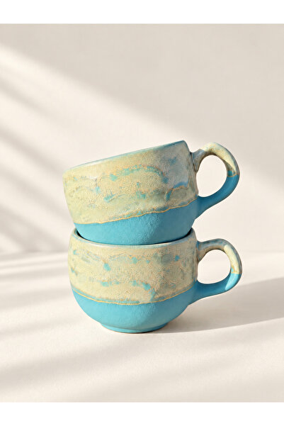 tuola ceramic Lagoon El Yapımı Stoneware Kupa