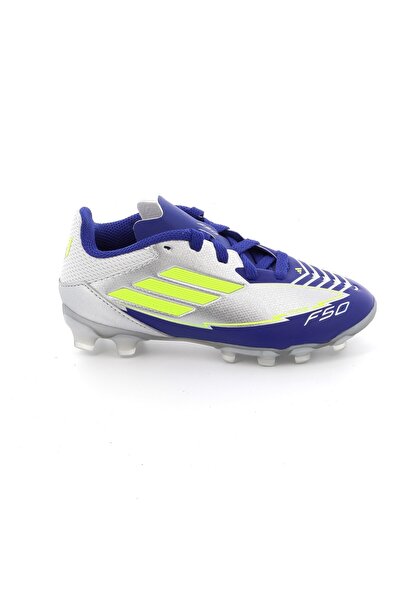 adidas Ποδοσφαιρικό Παπούτσι για Αγόρι F50 League Fg/mg J Messi Χρώματος Ασημ...