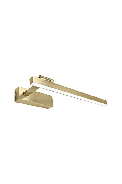 Toolight Επιτοίχο Φωτιστικό Μπάνιου Led Swe031-1w 40cm Brush Gold