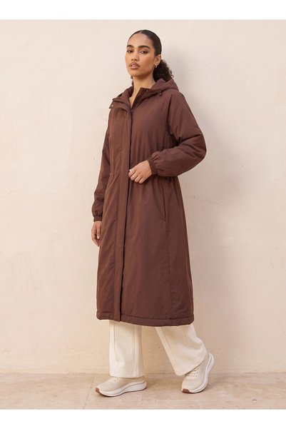 Kappa Hooded Long Coat