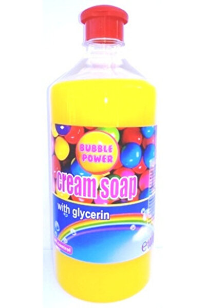 Cloret Săpun lichid, rezervă de 1000ml, cu capac dozator, Bubble Gum, cu glic...