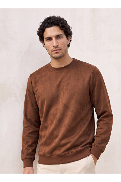 Iconic Suede Sweatshirt