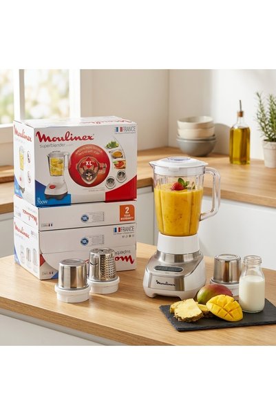 Generic Electric Blender Super Blender Moulinex Made in France