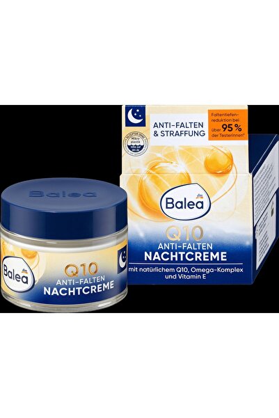 BALEA Cremă de noapte antirid Q10, 50 ml - Anti-îmbătrânire