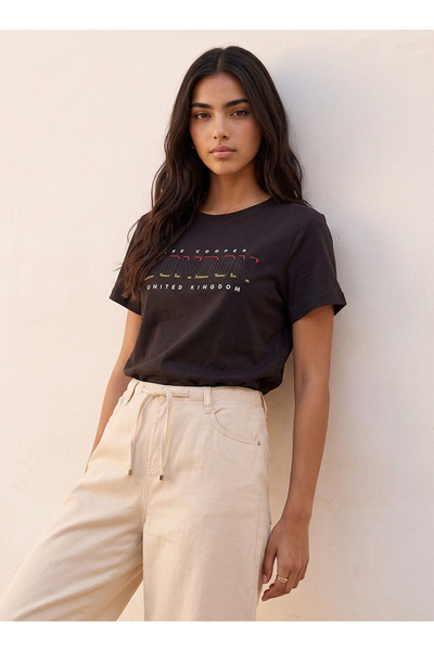 Lee Cooper تي شيرت قطني مريح