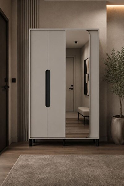 Abre 3028 Velora Vizon Aynalı Portmanto