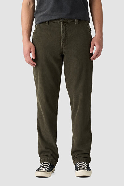 Levi's XX Chino Authentic Relaxed Ebony Ns 10W Cord Haki Erkek Pantolon
