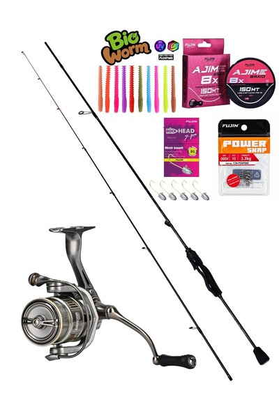 Fujin Dragon 1000s Black Swan 175 Cm 02-3 Gr Aji Lrf Olta Takımı Seti