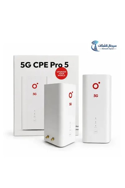 Generic راوتر هواوي 5G CPE Pro 5 H158-381 مع هوائي معدل يدعم جميع الشبكات