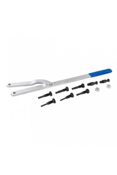 Silverline Set de 11 piese: cale, știfturi de rulare