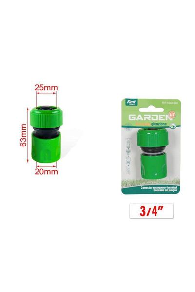 OEM KMT Tools Ρακόρ Ποτίσματος για Λάστιχο 3/4″ 63 Χιλιοστών- Watering Fittin...