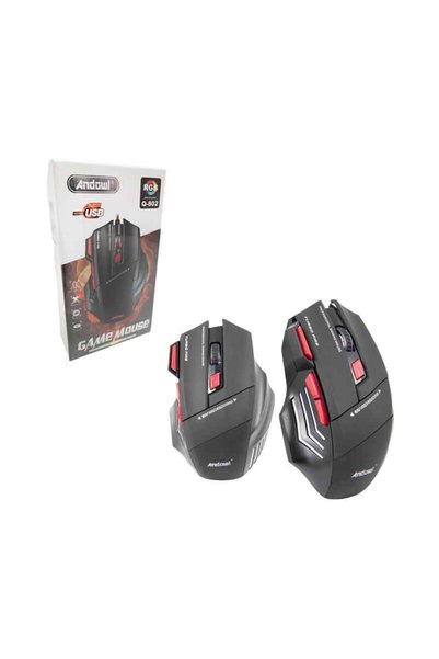 OEM Andowl Ενσύρματο Gaming Ποντίκι Με LED RGB Φωτισμό Q-802 – Gaming Mouse